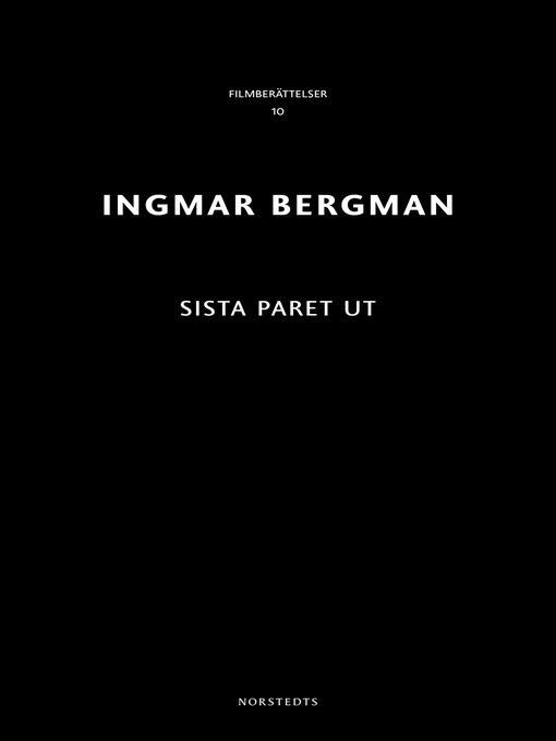 Titeldetaljer för Sista paret ut av Ingmar Bergman - Tillgänglig